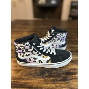 VANS Filmore Hi Top Womens Sz 7.5 Animal Gradient Purple Graphic Print Skate